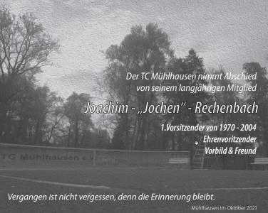 Abschied Jochen Rechenbach